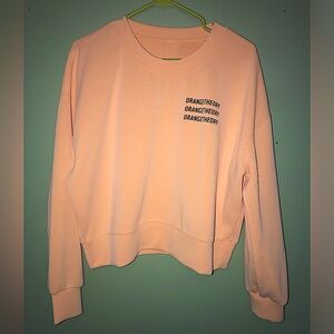 Lululemon x Orangetheory “Softstreme Perfectly Oversized Cropped Crew”